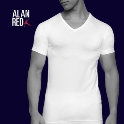 Alan Red Oklahoma T-Shirt White 2 Pack